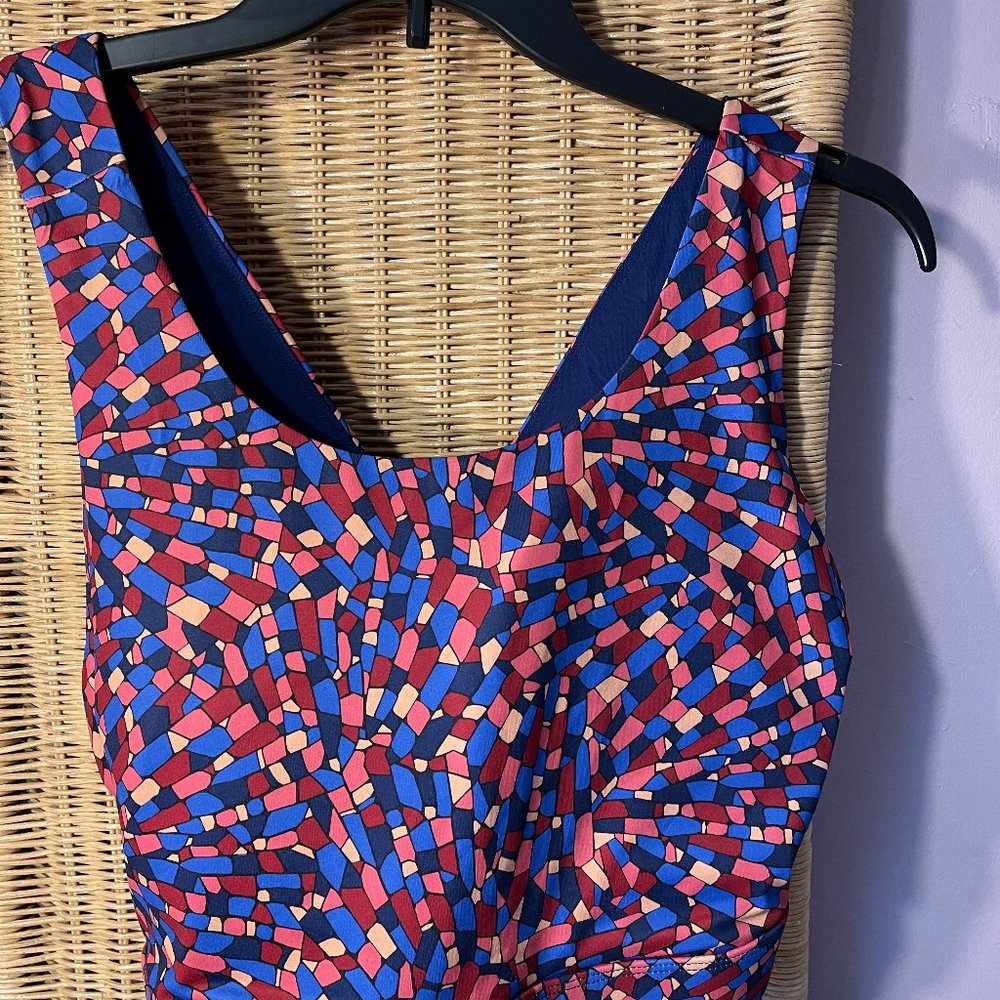 Fabletics Navy Crystalline Ella High Impact Sports